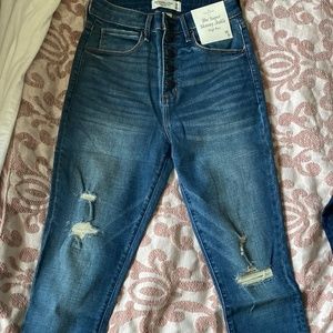 Curve love super skinny ankle jean (high rise)